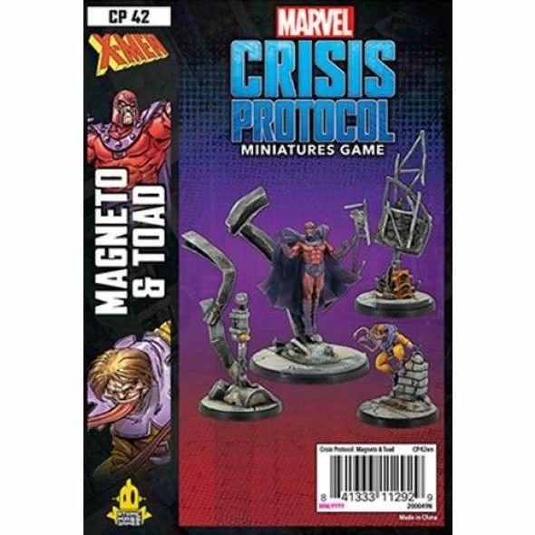 Marvel Crisis Protocol Miniatures Game: Magneto and Toad Carousel 1