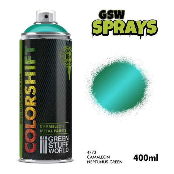 GSW: Spray Chameleon Neptunus Green (400ml) Carousel 1