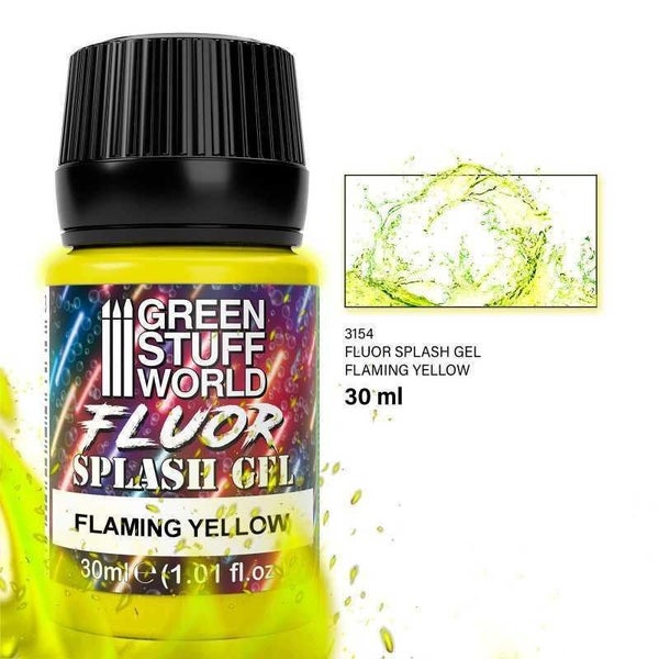 GSW: Splash Gel - Flaming Yellow Carousel 1