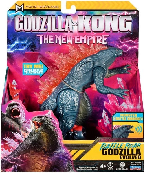 Godzilla x Kong: Battle Roar Godzilla (Evolved) - 7" Action Figure Carousel 1