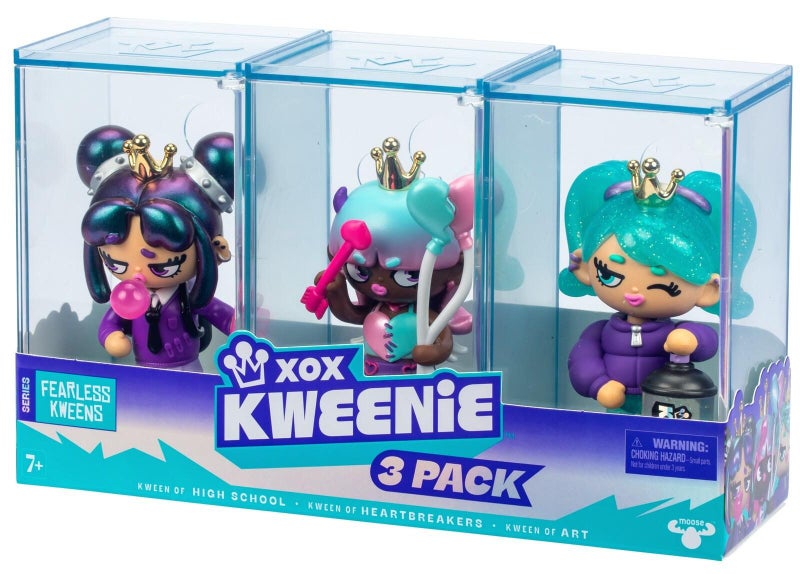 XOX Kweenie: Quirky Kweens (3-Pack) - Blue Carousel 1
