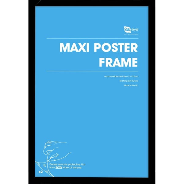 Maxi Poster Frame - Black Carousel 1