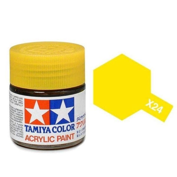 Tamiya Acrylic: Clear Yellow (X24) Carousel 1