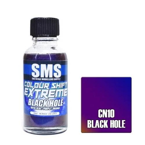 SMS: Acrylic Lacquer Airbrush Paint - Colour Shift Extreme Black Hole 30ml Carousel 1