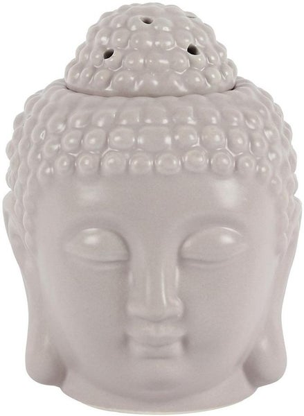 Small Grey Buddha Head Oil Burner Carousel 1