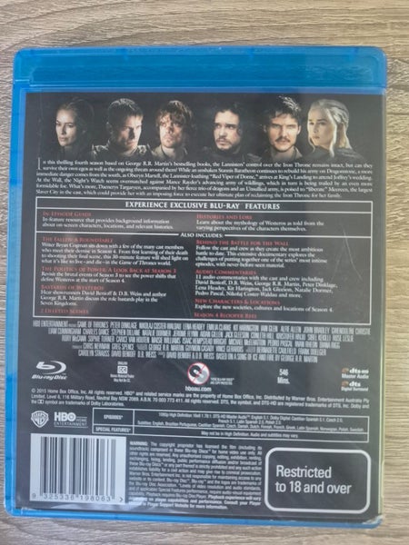 Game of Thrones – The Complete Fourth Season (Blu-ray, R18+) All Men Must Die.64569280722947111