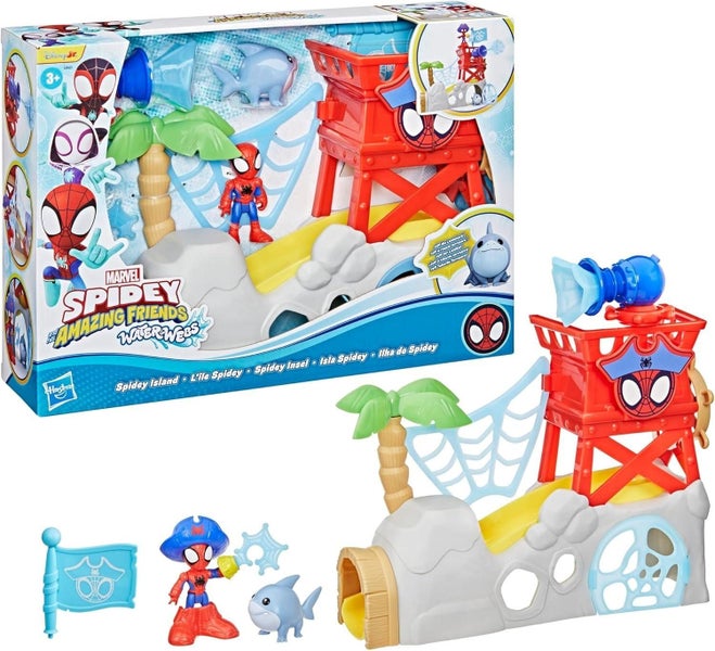 Spidey & Friends: Water-Webs Spidey Island - Playset Carousel 1