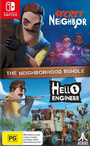 Secret Neighbor + Hello Engineer - The Neighborhood Bundle Carousel 1