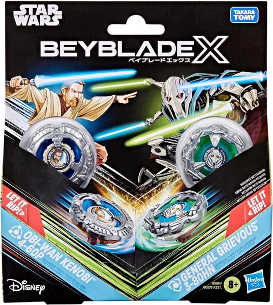 Beyblade X: Star Wars Collab Pack - Obi-Wan Kenobi 4-60P vs. General... Carousel 1