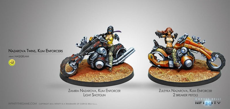 Infinity: Haqqislam - The Nazarova Twins, Kum Enforcers Carousel 1