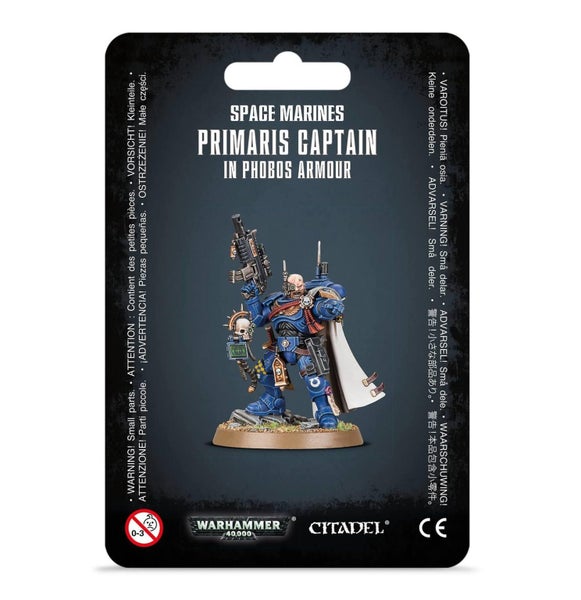 Warhammer 40,000: Space Marines Primaris Captain in Phobos Armour Carousel 1