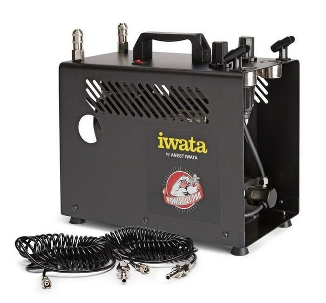 Iwata: Air Brush Compressor Power Jet Pro Carousel 1