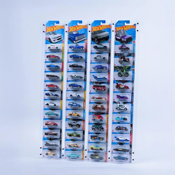 BrickFans Premium Wall-Mounted Cars Holder for 48 Cars Carousel 1