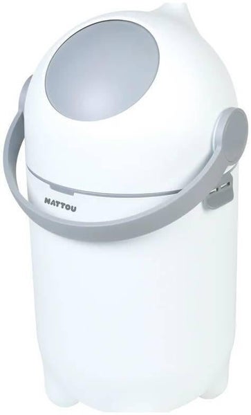 Nattou: DROPY Nappy Bin - White Carousel 1