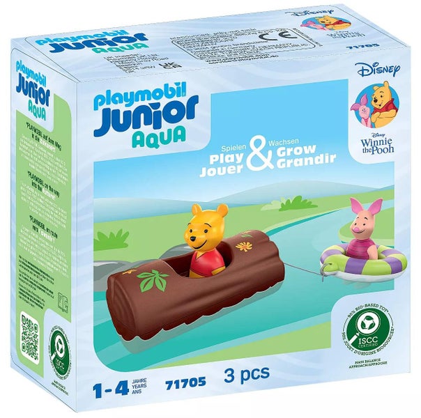 Playmobil: Junior & Disney - Winnie's & Piglet's Water Adventure (71705) Carousel 1