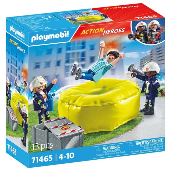 Playmobil: Firefighter with Air Pillow (71465) Carousel 1