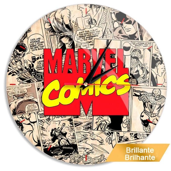 Marvel: Wall Clock Carousel 1
