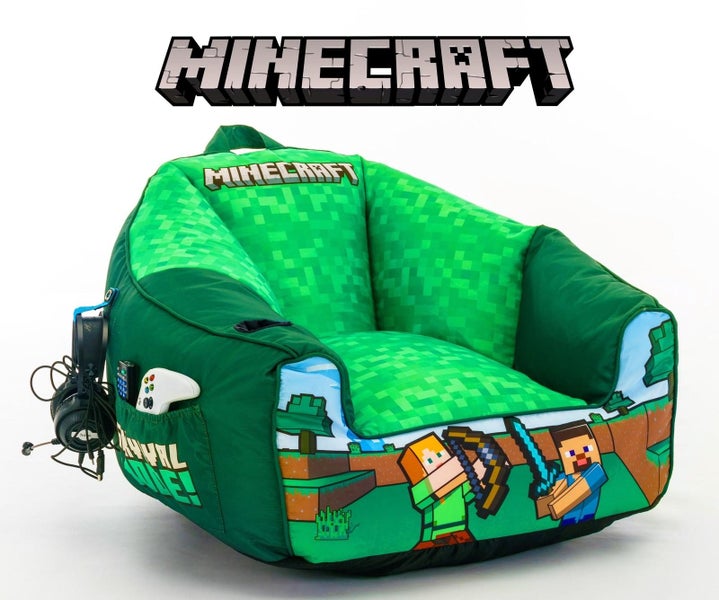 Minecraft Gaming Bean Bag (Minecraft Puff) Carousel 1