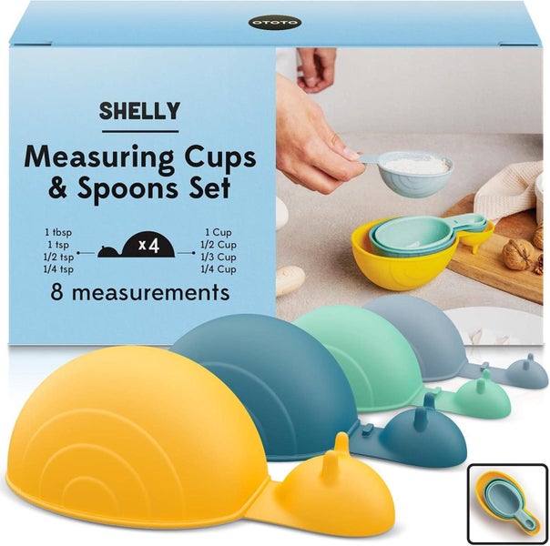 Ototo: Shelly Measuring Cups and Spoons Set Carousel 1