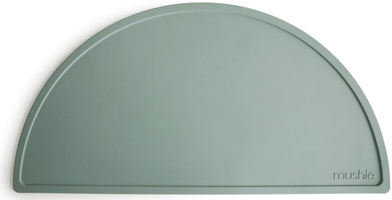 Mushie: Silicone Place Mat - Cambridge Blue Carousel 1