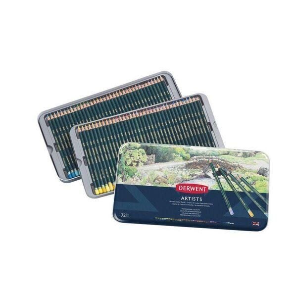 Derwent: Artists Pencils Tin of 72 Carousel 1