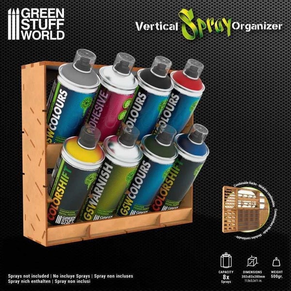 GSW: Modular Set - Vertical Spray Organizer Carousel 1