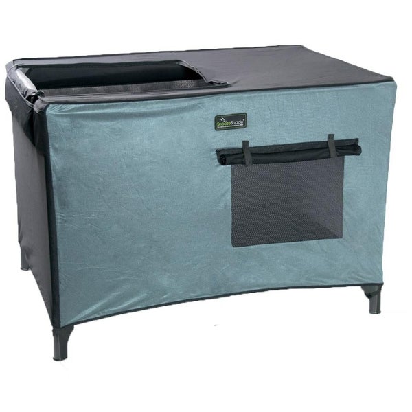 SnoozeShade: Travel Cot Blackout Cover Carousel 1