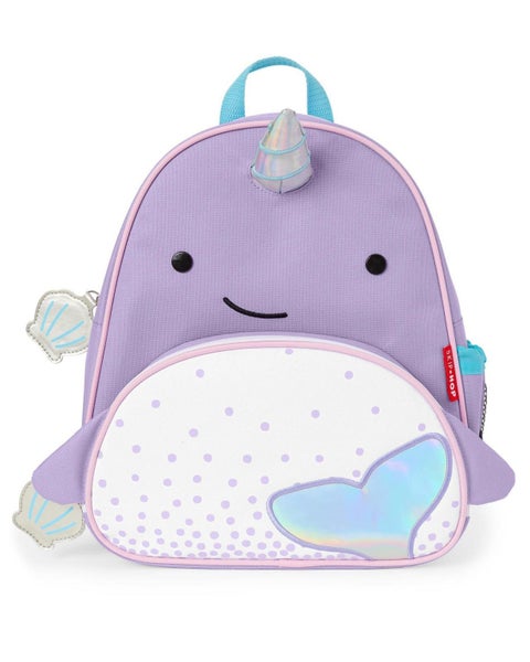 Skip Hop: Zoo Little Kid Backpack - Narwhal Carousel 1