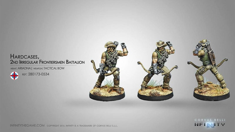 Infinity: Ariadna - Hardcases, 2nd Irregular Frontiersmen Battalion Carousel 1