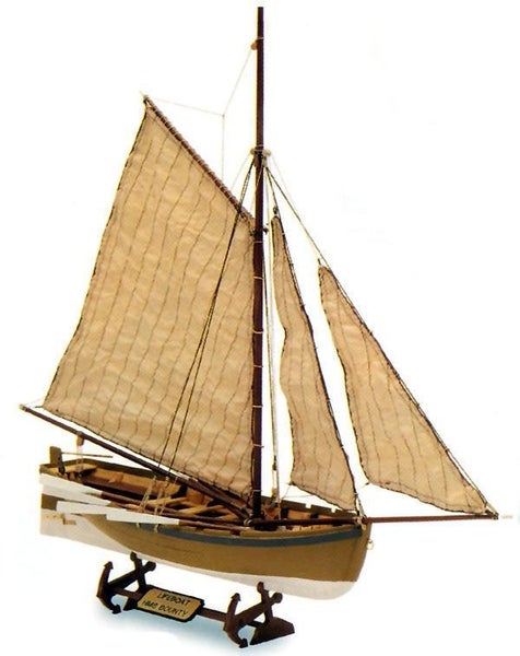 Artesania Latina: 1 / 25 Longboat Bounty's Jolly Boat Wooden Ship - Model Kit Carousel 1