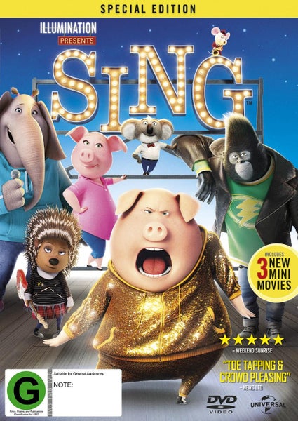 Sing (DVD) Carousel 1
