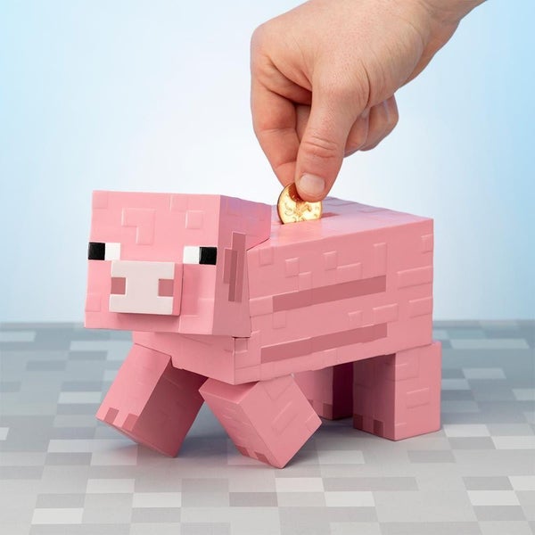 Paladone: Minecraft Pig - Money Bank Carousel 1