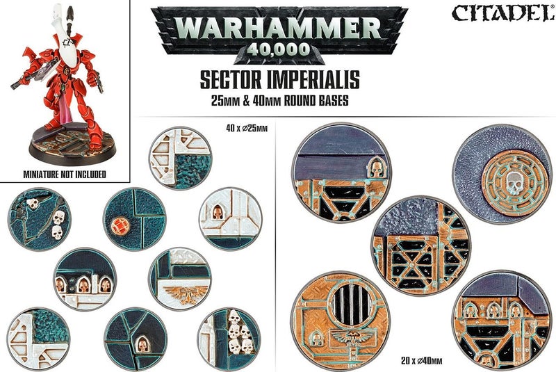 Sector Imperialis 25mm & 40mm Round Bases Carousel 1