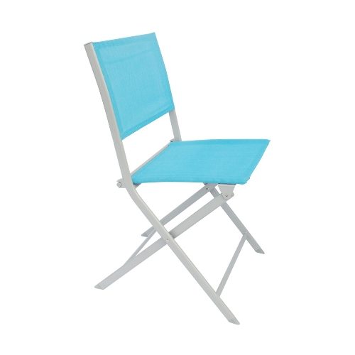 Lenachiman Textilene Foldable Chair-Blue,2pcs Carousel 1