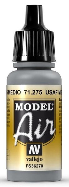 Vallejo: Model Air - USAF Medium Gray (17ml) Carousel 1
