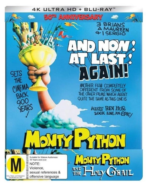 Monty Python and the Holy Grail (Steelbook) (2 Disc Set) (4K UHD / Blu-ray)... Carousel 1