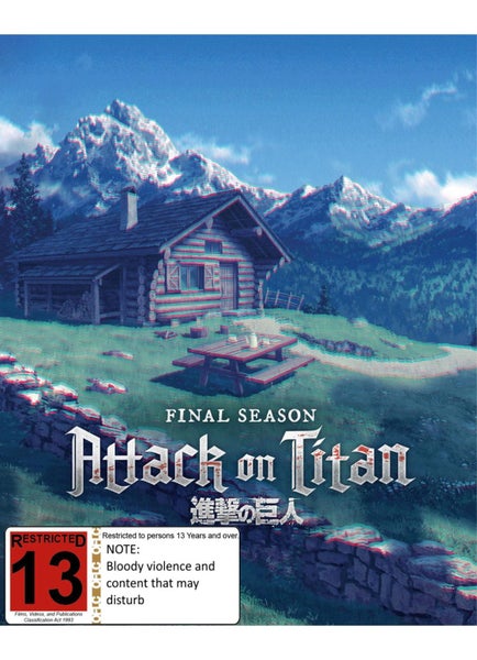 Attack On Titan - Final Season - Finale Part 3 DVD / Blu-ray Combo (Limited...64566982770563110