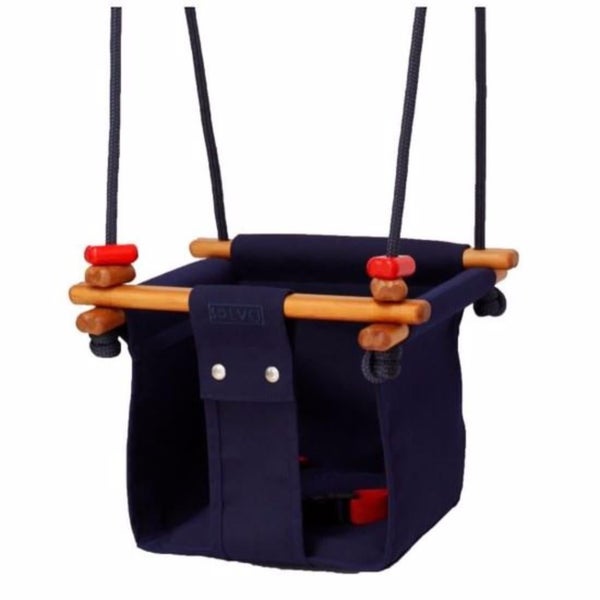 SOLVEJ Baby Swing - Midnight Blue Carousel 1