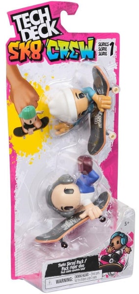 Tech Deck: Sk8 Crew - Twin Shred Pack #2 Carousel 1