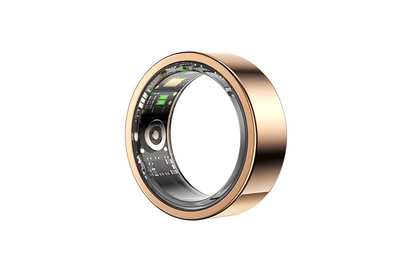 Kogan Aura Smart Ring (Rose Gold, Size 12) Carousel 1