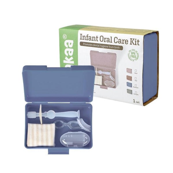Haakaa: Infant Oral Care Kit - Bluestone Carousel 1