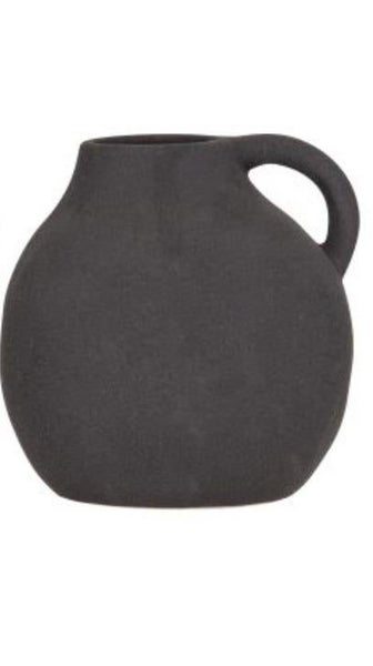 Academy: Dark Grey Walt Vase - 14.5cm Carousel 1