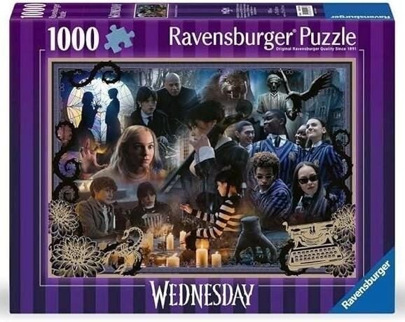 Ravensburger: Wednesday - Best of Season 1 Puzzle (1000pc Jigsaw) Carousel 1
