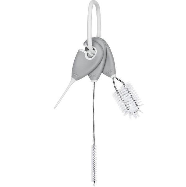 OXO Tot: Straw & Sippy Cup - Top Cleaning Set (Grey) Carousel 1