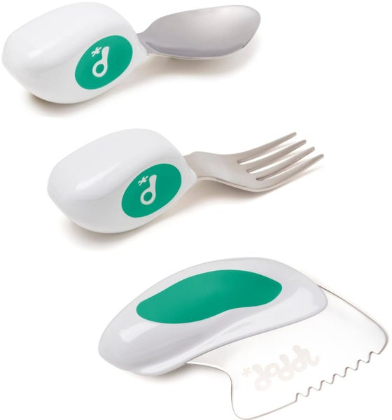 Doddl: 3 Piece Cutlery Set - Aqua Carousel 1