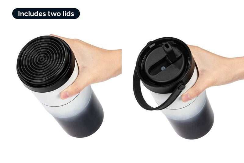 Essentials For You: 2-in-1 Insulated Water Bottle and Travel Mug Carousel 1