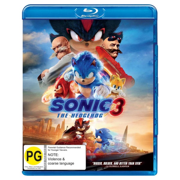 Sonic The Hedgehog 3 (Blu-ray) (Blu-ray)64656347367809110