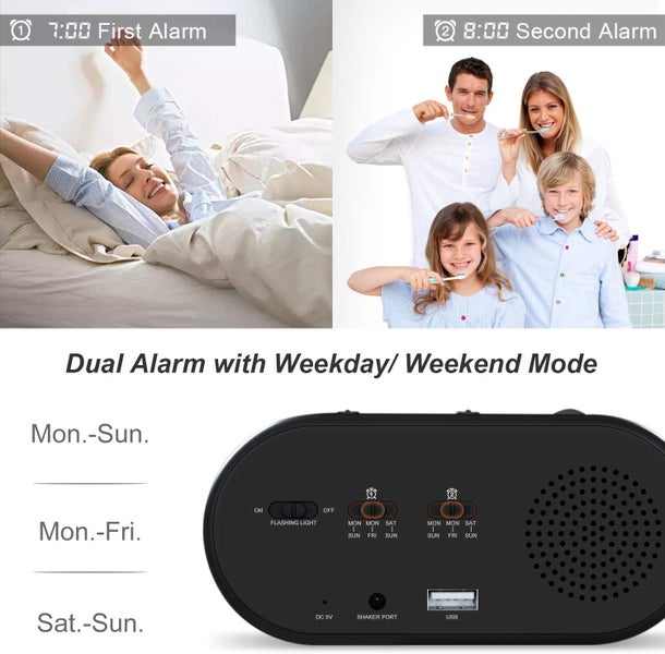 NEW NEW Super Loud Alarm Clock - NZ Stock Deal Afterpay Carousel 2