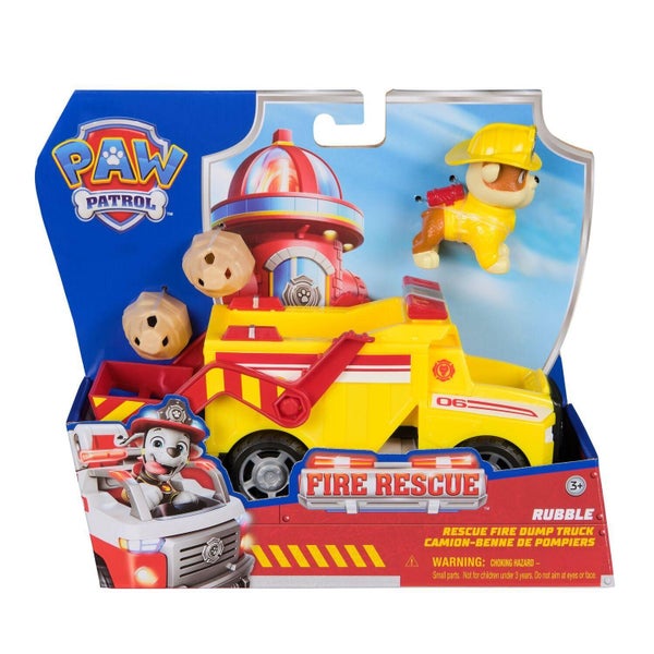 Paw Patrol Fire Rescue Dump Truck - Rubble Carousel 1