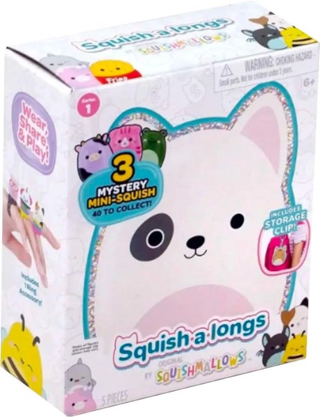 Squishmallows: Squish-a-longs 3-Pack - Series 1 (Blind Box) Carousel 1